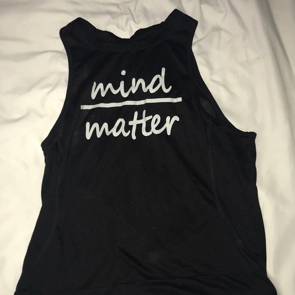 Mind over Matter sports tank - Picture 1 of 1